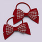 Red bow bobbles