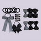 Black | Ready for School Hair Accessories Bundle