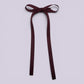 Sophie | Burgundy | Maroon Large Tailed Bow Clip