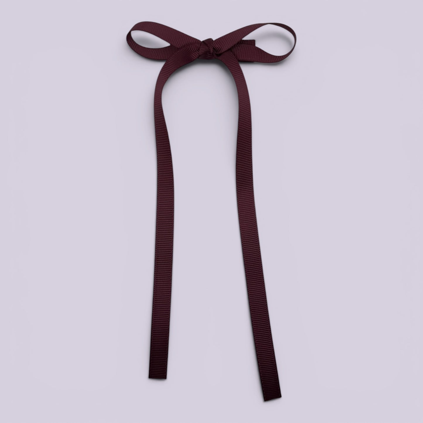 Sophie | Burgundy | Maroon Large Tailed Bow Clip