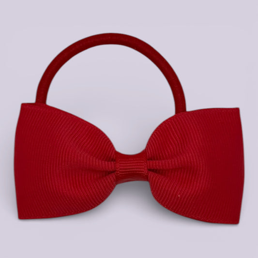 Freya | Red Bobble - School Hair Accessories UK