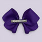 Novah | Purple Hair Bow Clip