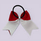 Lottie | Red & White Bobble - School Hair Accessories UK