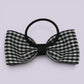 Hattie | Black Gingham Bow Bobble