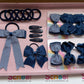 Navy Blue | Ready for School Hair Accessories Bundle