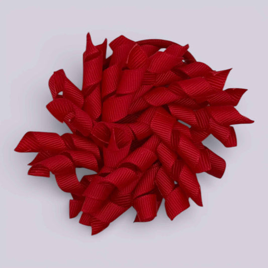 Red 3.5"Korker Bobble - School Hair Accessories UK