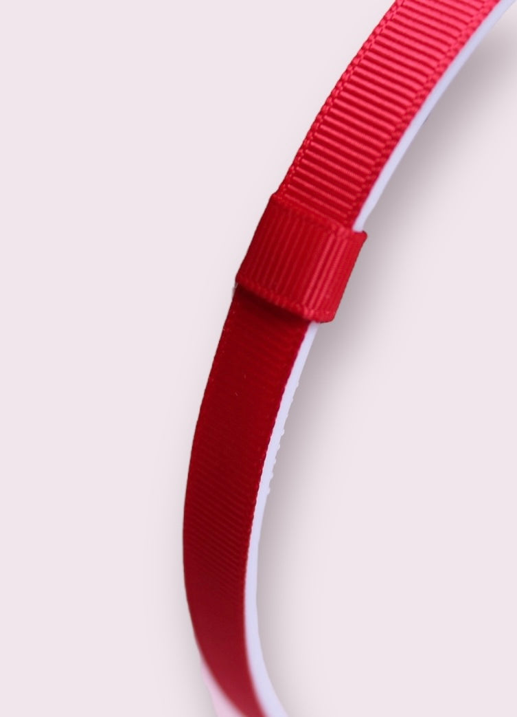 Red Infinity Headband