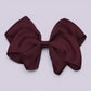 Novah | Burgundy Hair Bow Clip