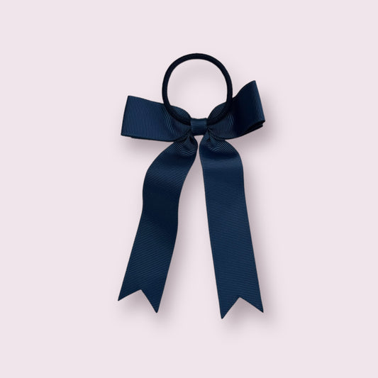 Navy Blue 4" Tailed Bobble