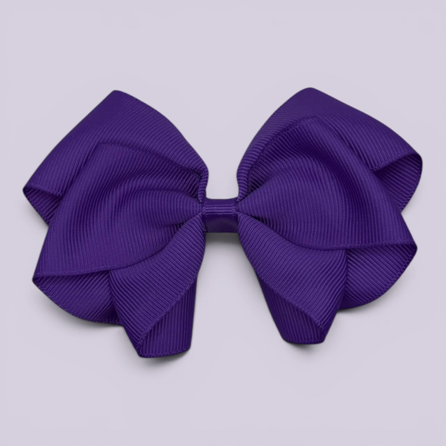 Novah | Purple Hair Bow Clip