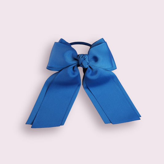 Royal Blue 4" Double Tailed Bobble