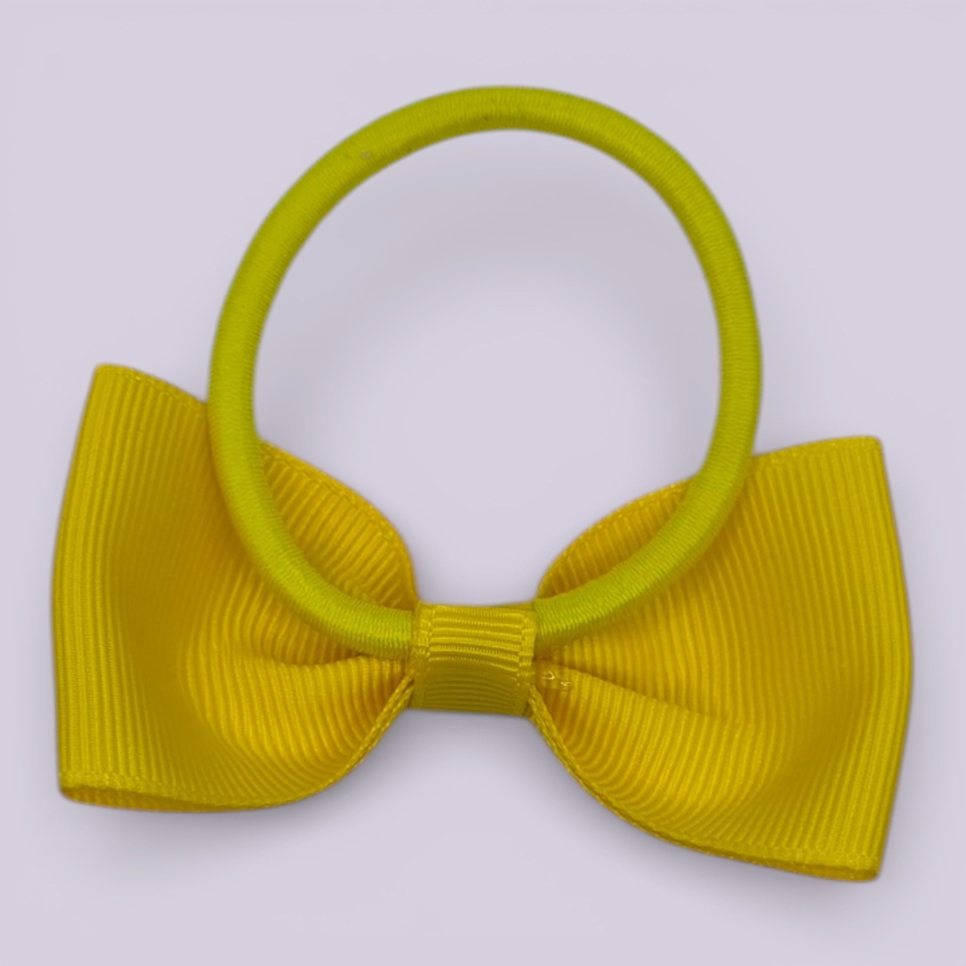 Freya | Yellow Bobble - School Hair Accessories UK