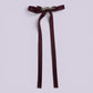 Sophie | Burgundy | Maroon Large Tailed Bow Clip