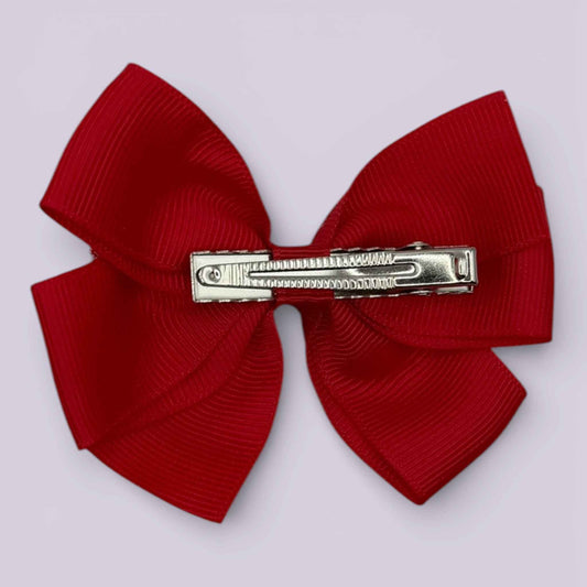 Mabel | Red Clip - School Hair Accessories UK