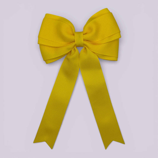 Gracie | Yellow Clip - School Hair Accessories UK