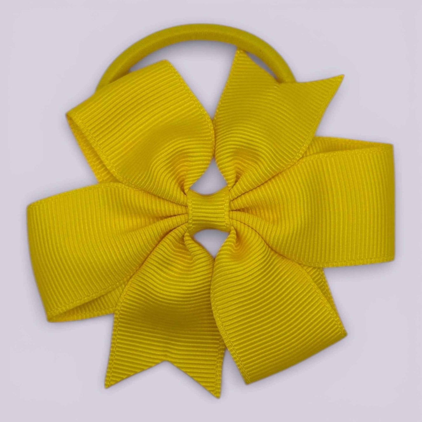 Olive | Yellow Bobble - School Hair Accessories UK