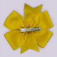 Amelia | Yellow Gingham Clip - School Hair Accessories UK