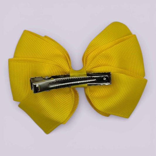 Mabel | Yellow Clip - School Hair Accessories UK