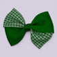 Fliss | Emerald Green Gingham Clip