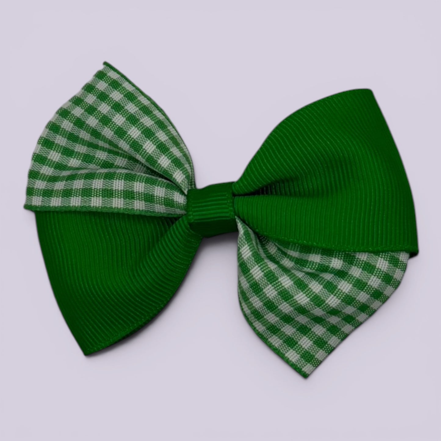 Fliss | Emerald Green Gingham Clip