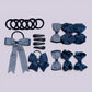 Navy Blue | Ready for School Hair Accessories Bundle