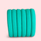 Jade Green Non-Damage Hair Bobbles Ties