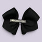 Black bow clip