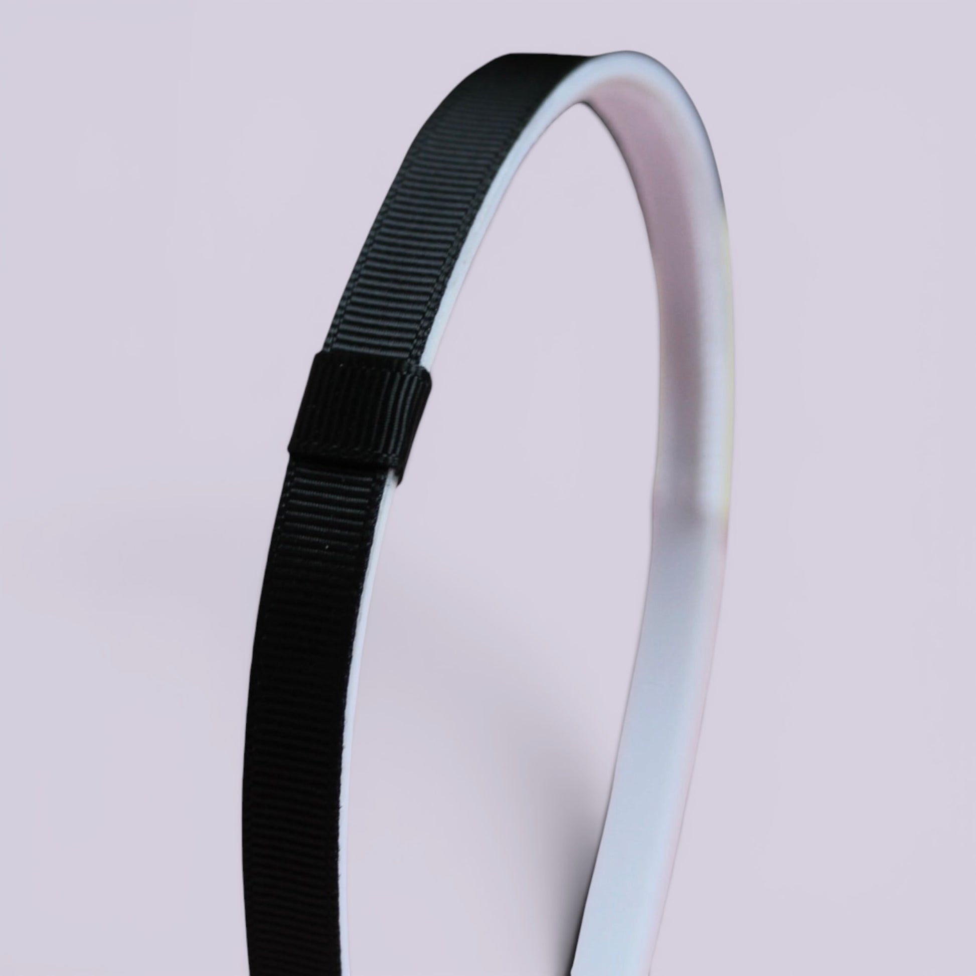 Black headband side view