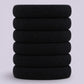 Black soft non damage school hair bobbles