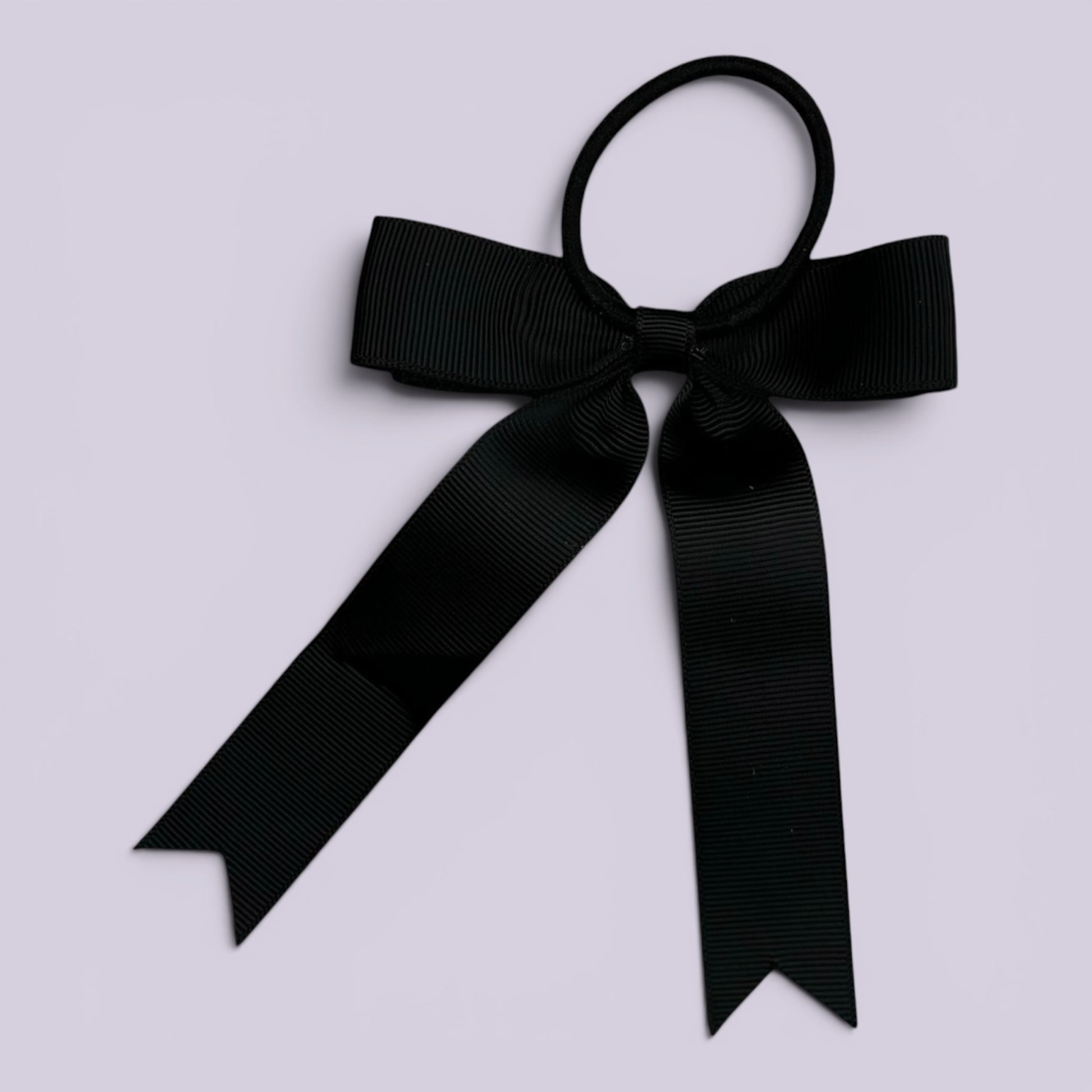 Black tailed bow bobble on card
