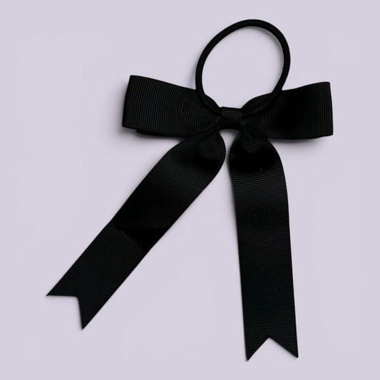 Black tailed bow bobble on card