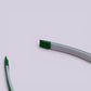 Emerald green hair headband styling view
