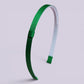 Emerald green school hair headband