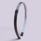 Grey school hair headband