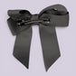 Grey tailed bow clip on card
