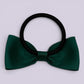 Hunter bottle green bowtie bow bobble on card