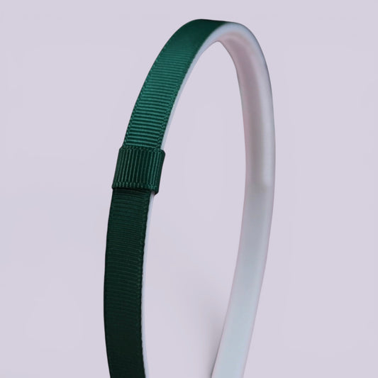 Hunter bottle green headband side view