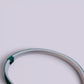 Jade green headband close up