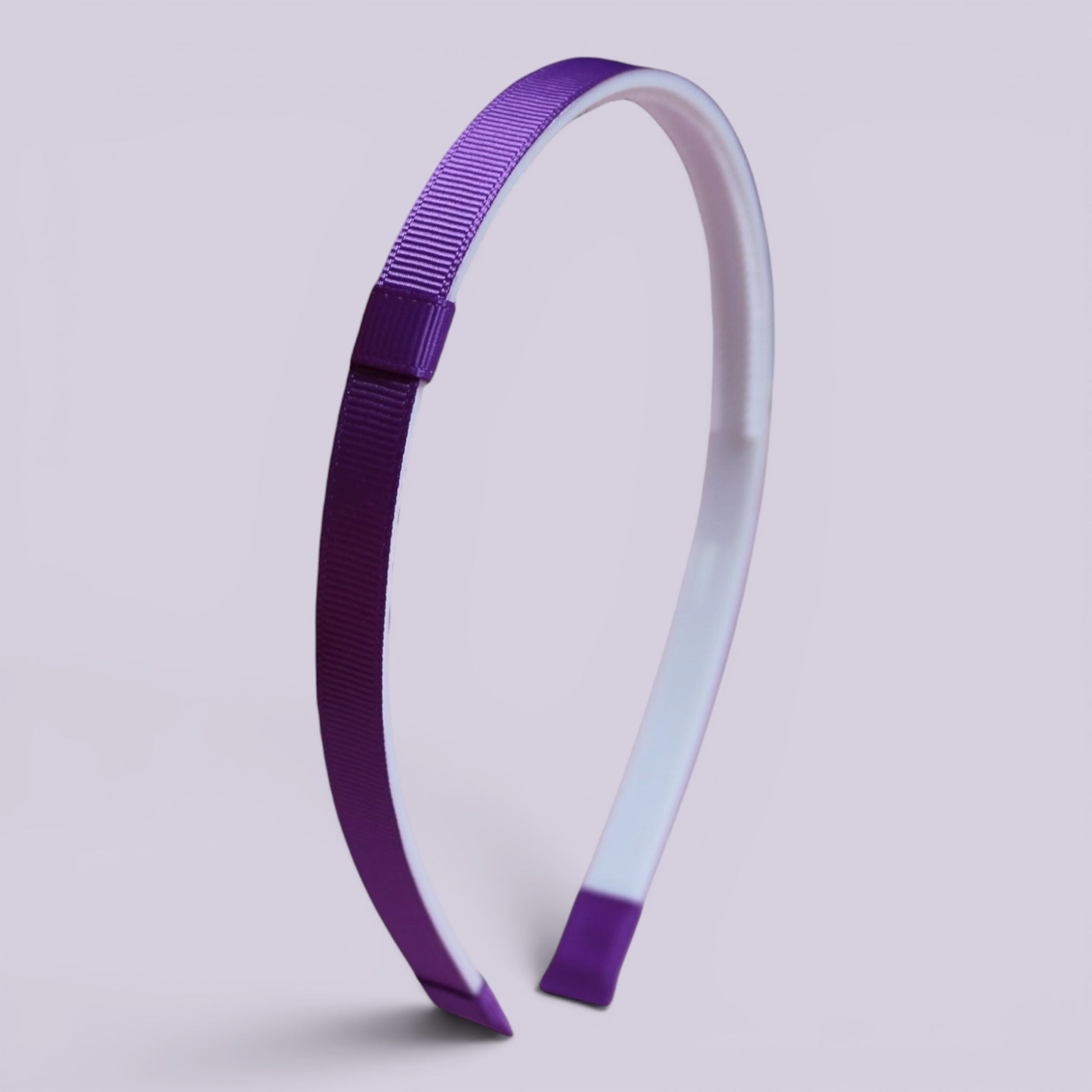 Purple school hair headband