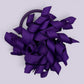 Purple korker school hair bow bobble