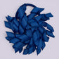 Royal blue korker school hair bow bobble