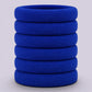 Royal blue soft non damage school hair bobbles