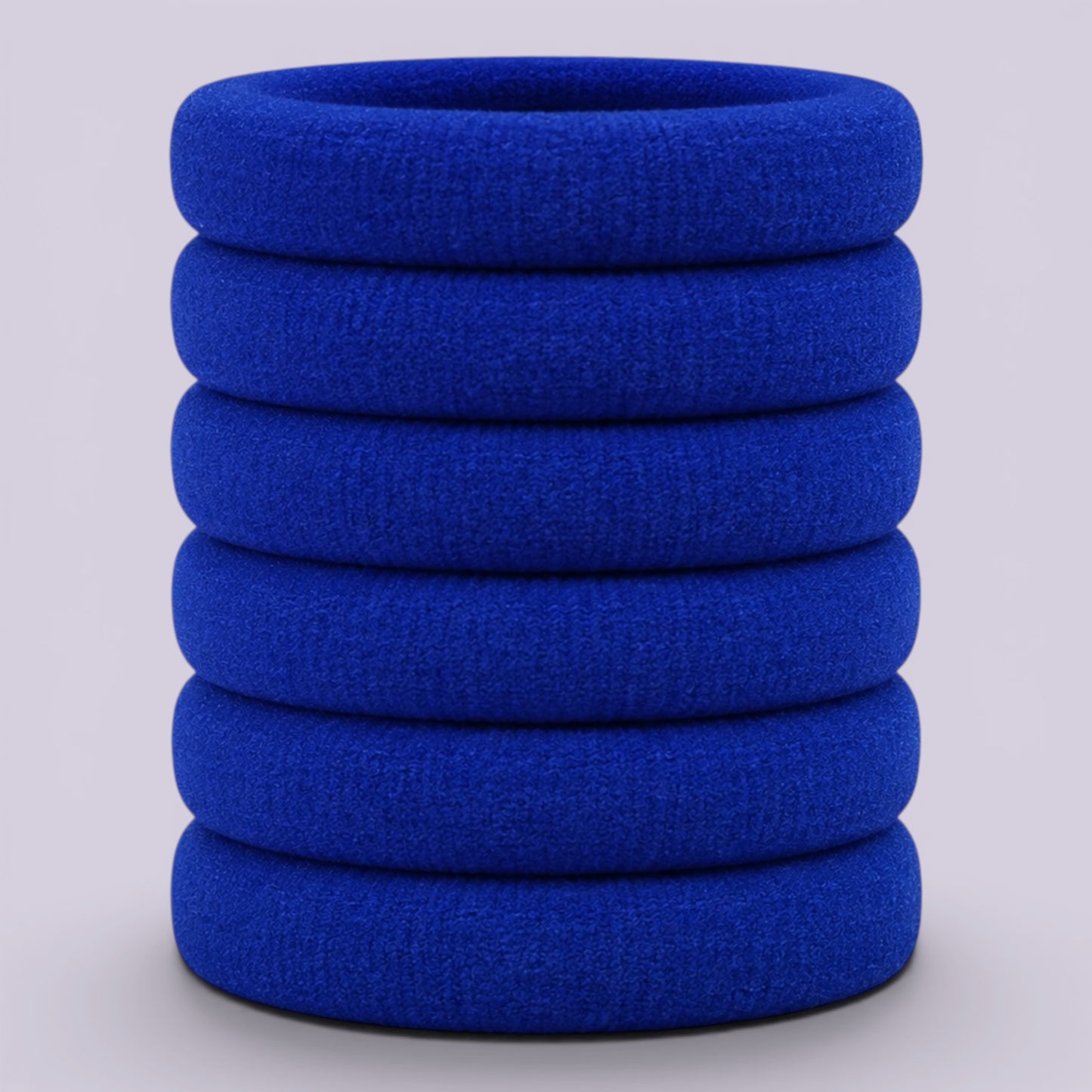 Royal blue soft non damage school hair bobbles