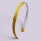 Yellow school hair headband