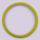 Yellow soft non damage hair bobbles on card